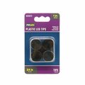 Ningbo Hyderon TIP LEG PLST BLK 3/4 in., 4PK P0060